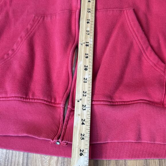 Mickey Mouse Graphic Disney Land Red Full Zip Up Hoodie Sweatshirt‎ Size XXL - Picture 6 of 6